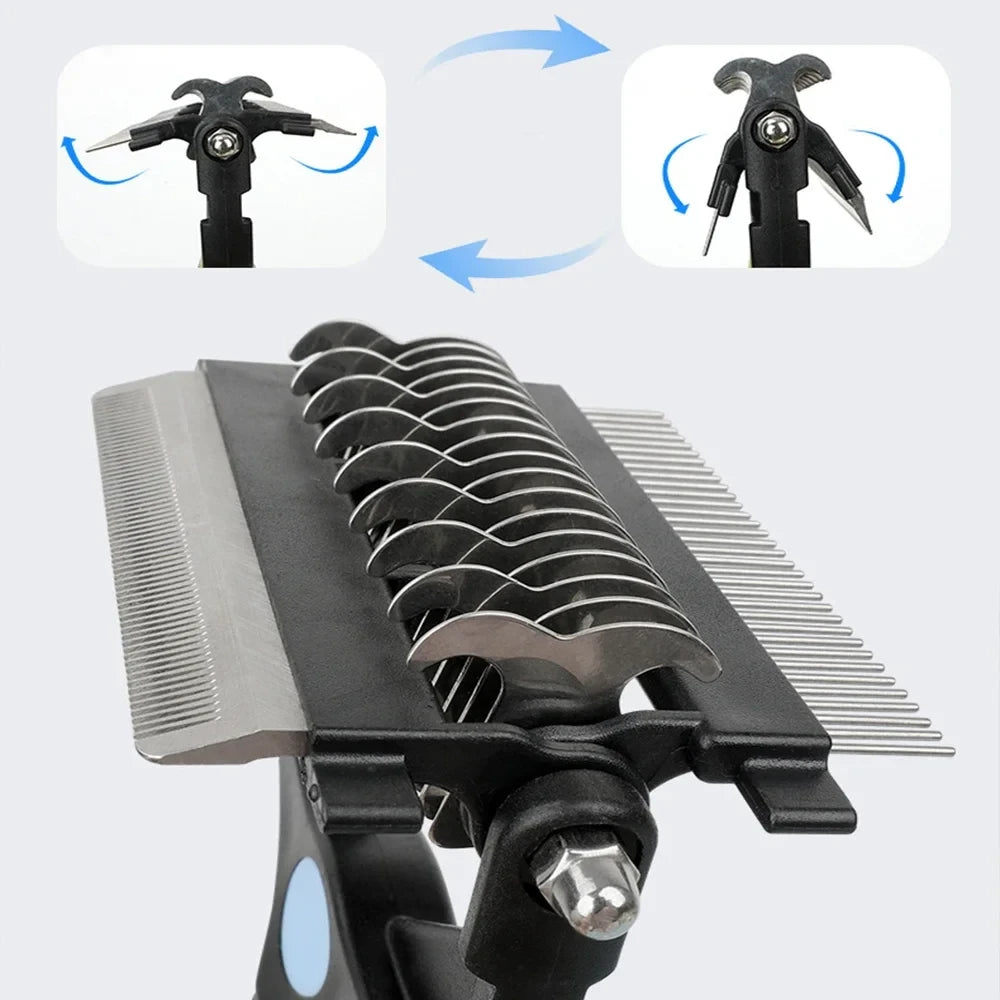 Versatile Pet Grooming Brush