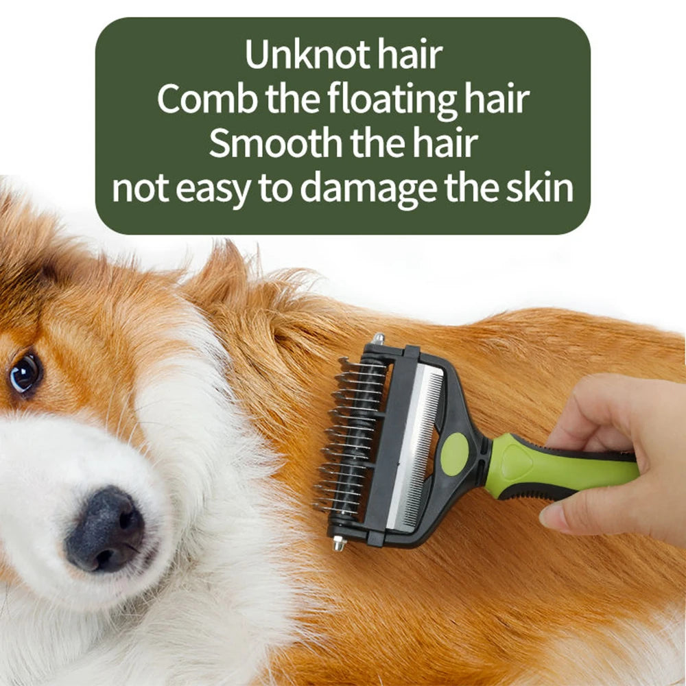 Versatile Pet Grooming Brush