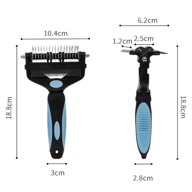 Versatile Pet Grooming Brush