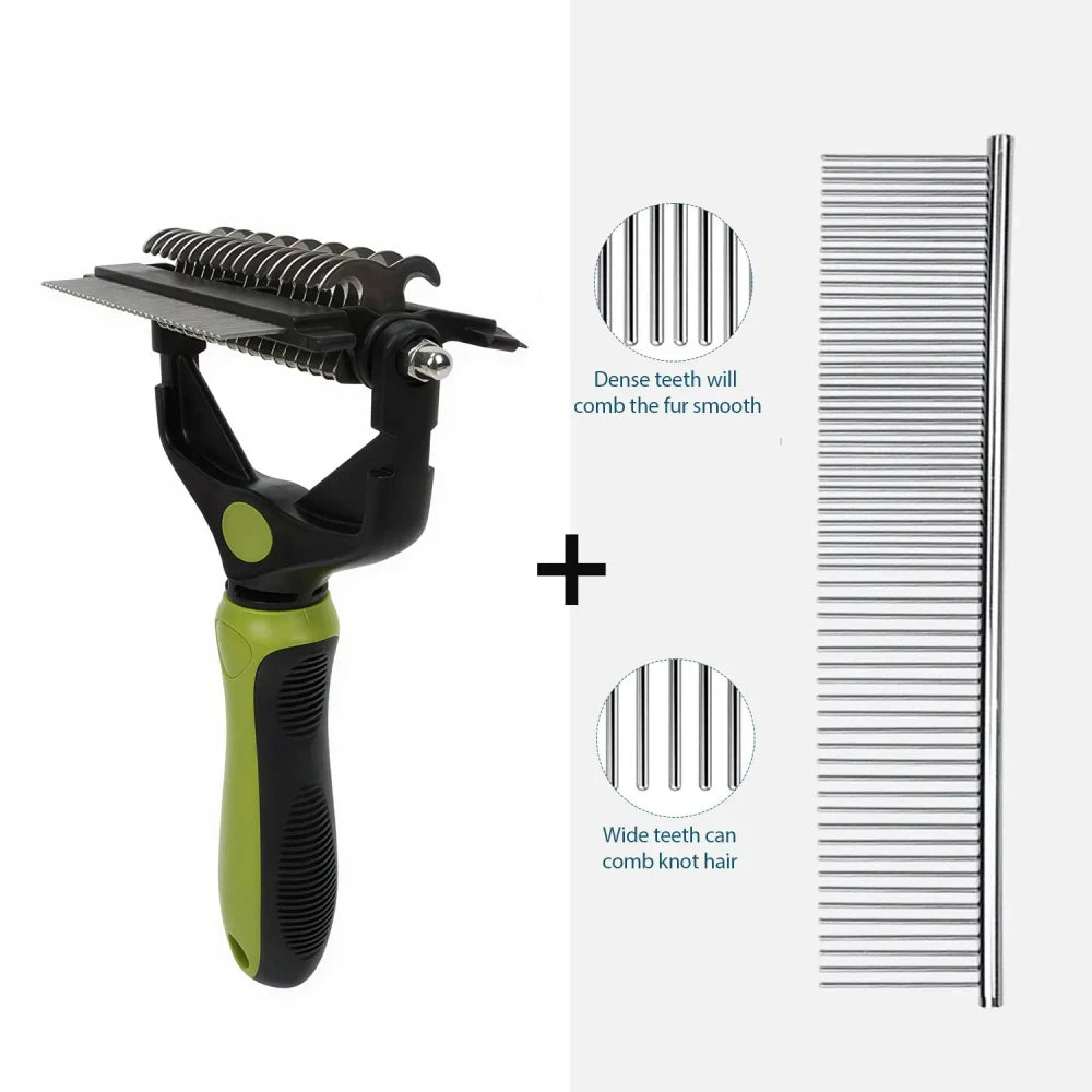 Versatile Pet Grooming Brush