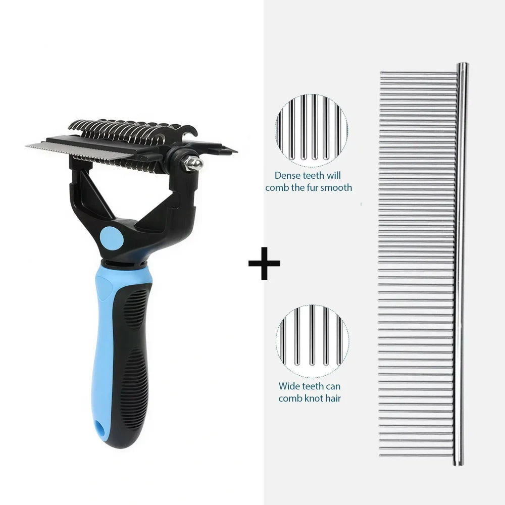 Versatile Pet Grooming Brush