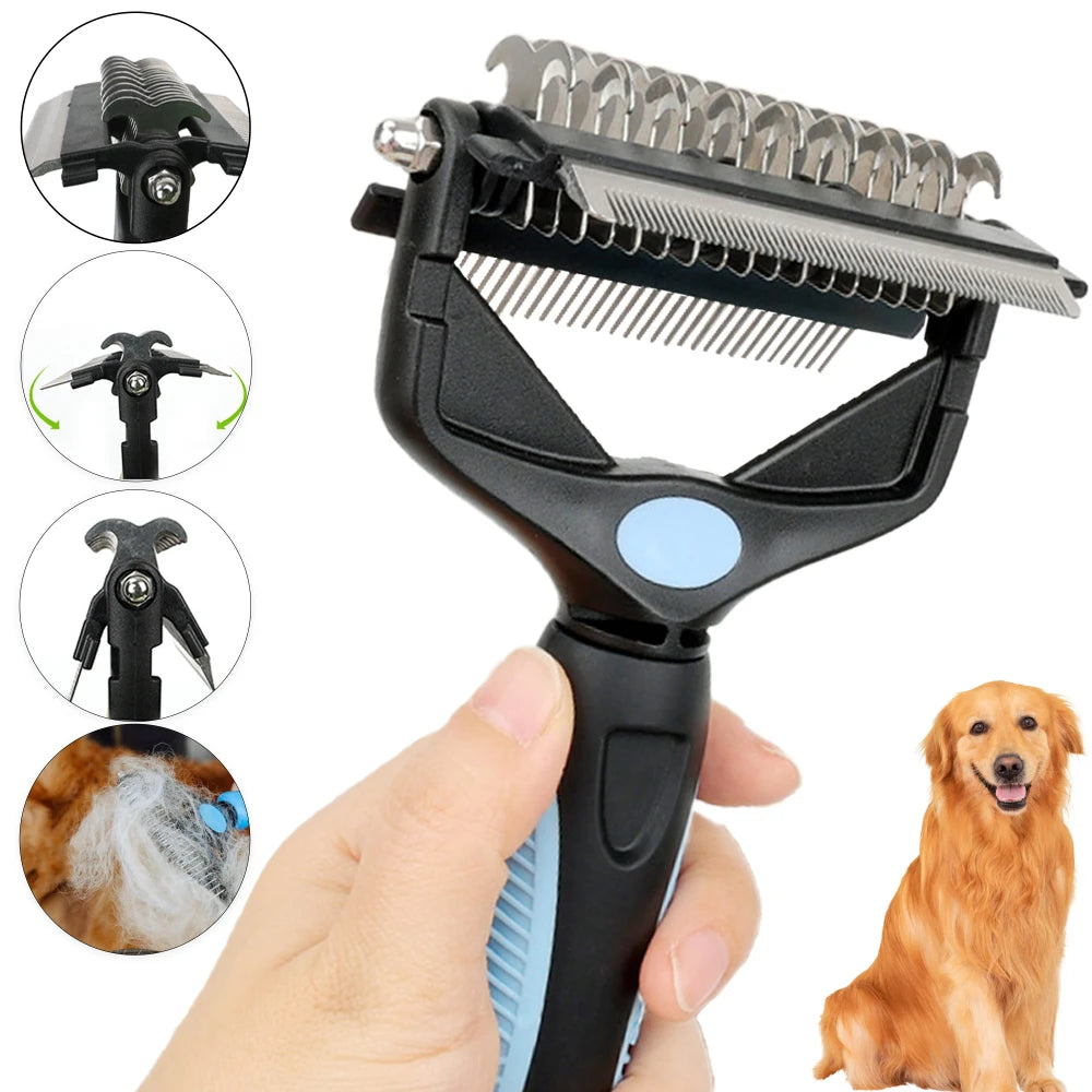 Versatile Pet Grooming Brush
