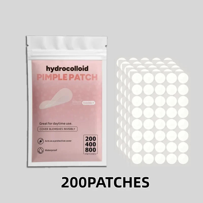 Invisible Hydrocolloid Acne Patch Set