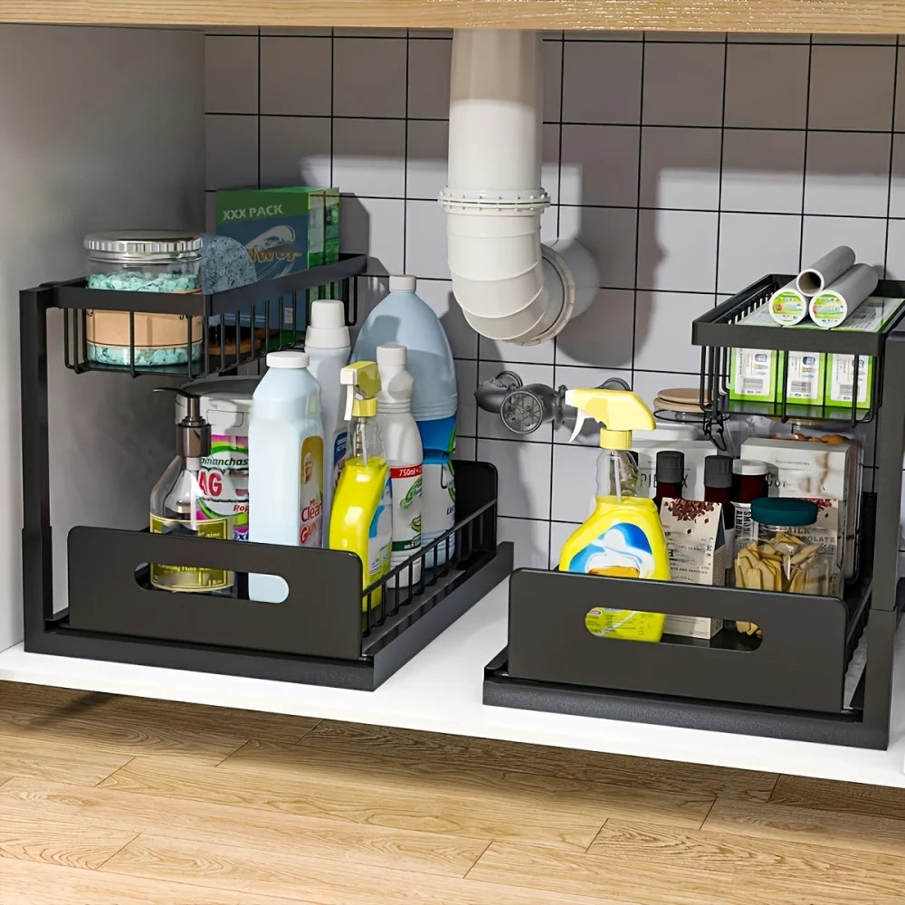 Sliding Under Sink Organizer