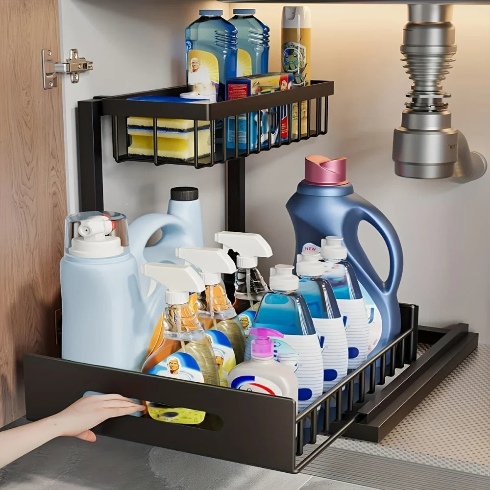 Sliding Under Sink Organizer