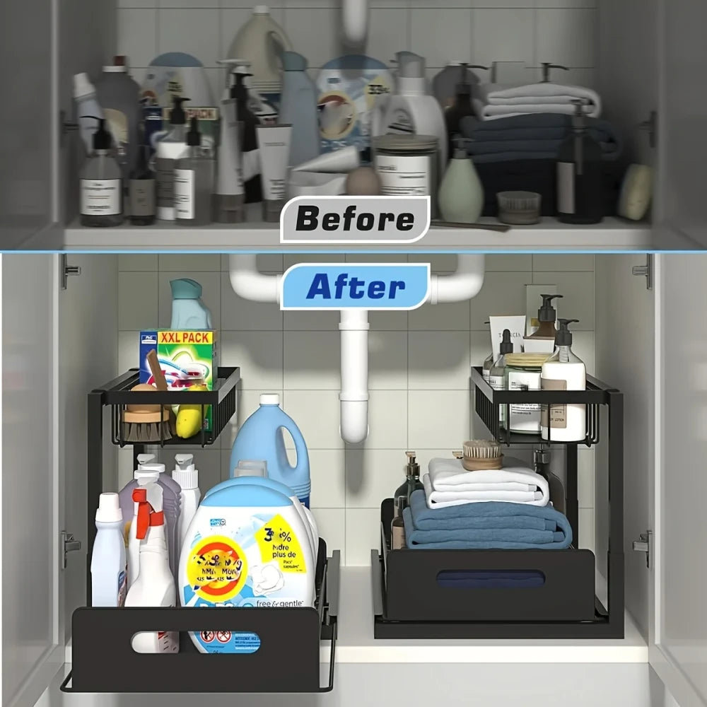 Sliding Under Sink Organizer