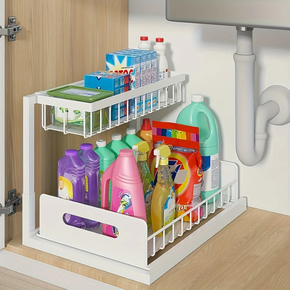 Sliding Under Sink Organizer