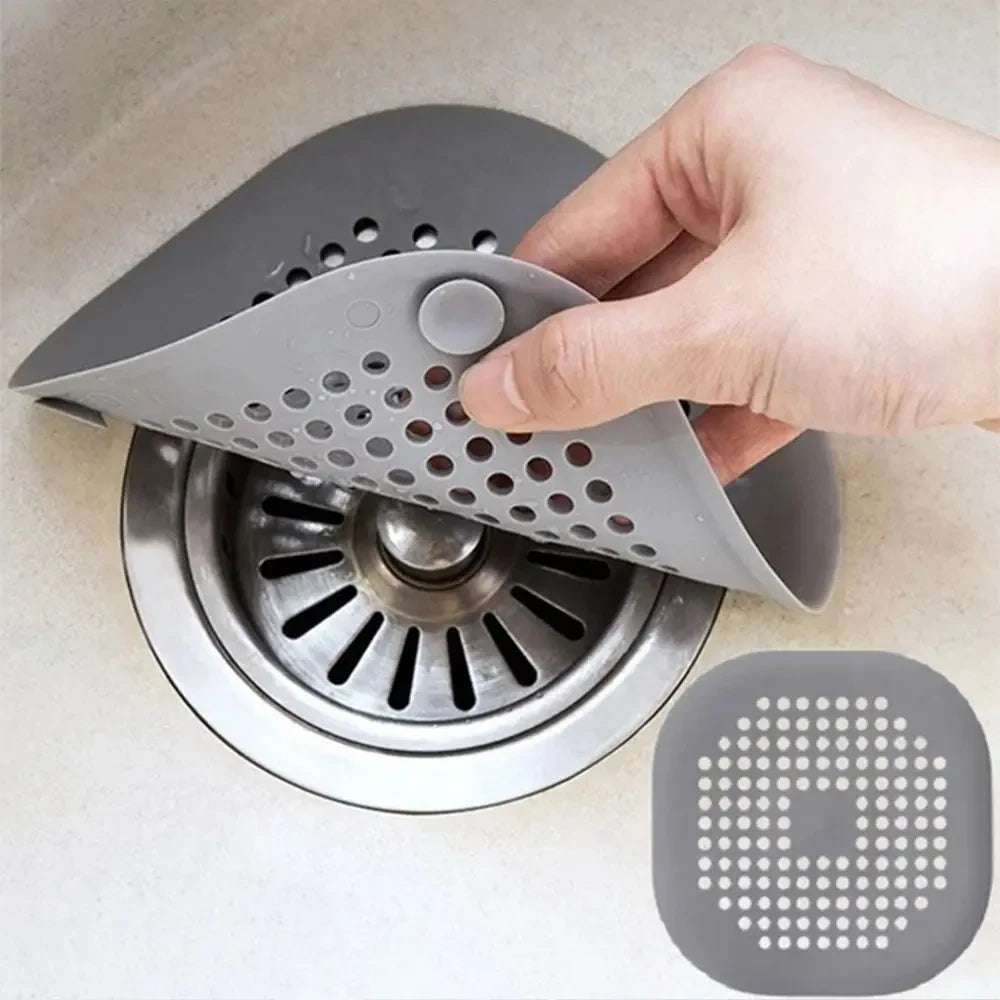 Silicone Bathtub Drain Hair Catcher