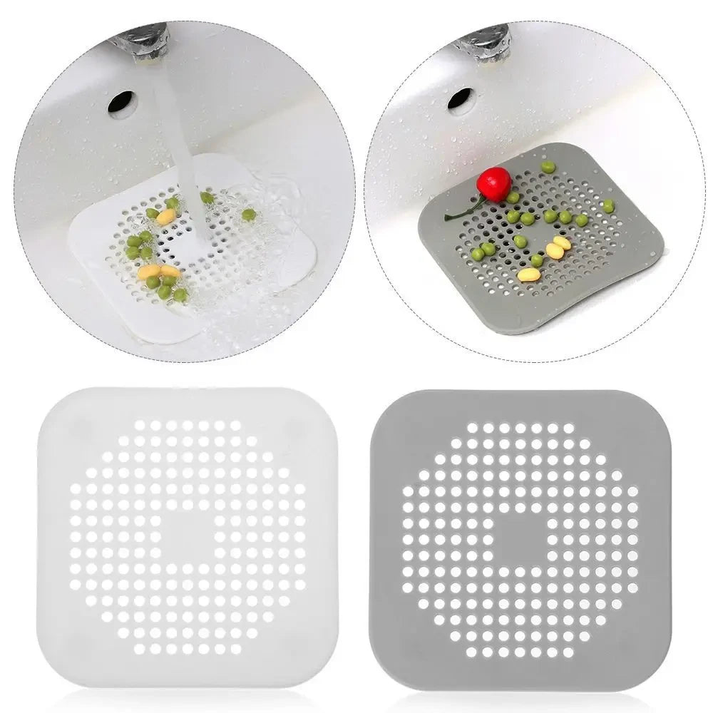 Silicone Bathtub Drain Hair Catcher