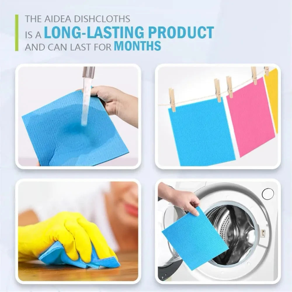 Reusable Swedish Dishcloths